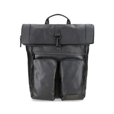 Produktbild von Jost STOCKHOLM Kurierrucksack mit Fronttasche - schwarz