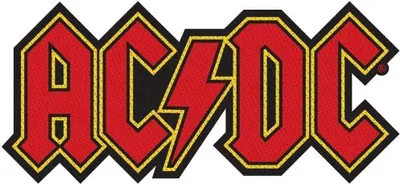 Obrázek produktu pro AC/DC Logo Cut-Out Nášivka