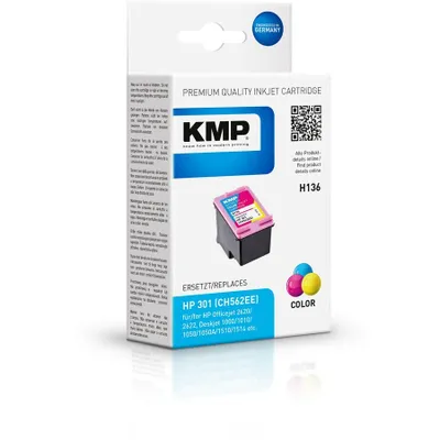 Produktbild von KMP H136 Tintenpatrone color kompatibel mit HP CH 562 EE