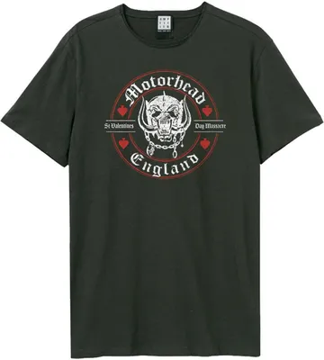 Produktbild von Amplified - "St Valentines Day Massacre" T-Shirt für Herren/Damen Uni GD1499 (L) (Holzkohle)