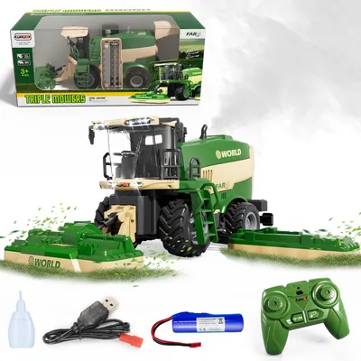 Produktbild von RC-Traktor RC Mähwerk Spielzeug, Ferngesteuerter Mähdrescher Ferngesteuert Kinder