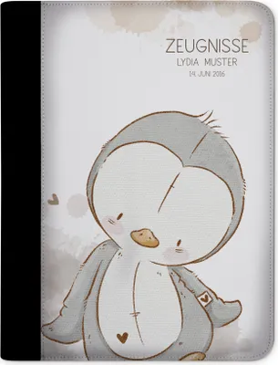 Produktbild von Zeugnismappe, Zeugnis Ordner A4, Pinguin