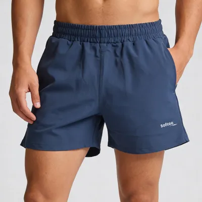 Produktbild von Boom Multisport Shorts für Herren, Marino, mit elastischem Bund, Kordelzug und Seitentaschen