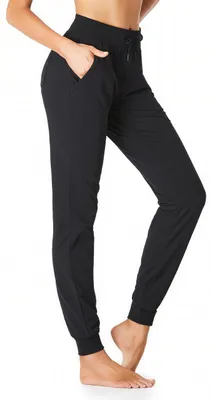 Immagine prodotto di Solidchoice - Pantaloni da jogging da donna con tasche con zip e coulisse