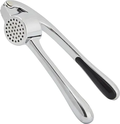 Produktbild von Knoblauchpresse, Premium-Rostfreier Küchen-Knoblauchzerkleinerer mit ergonomischem Griff, Ingwerpresse mit gutem Griff, leicht zu reinigen, spülmaschinenfest