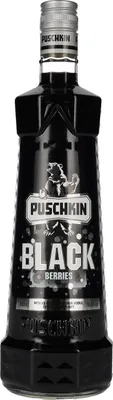Image de Puschkin Black Berries 16,6% Vol. 1l
