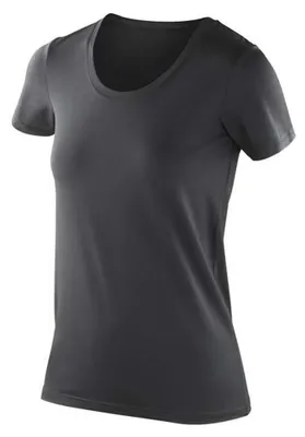 Produktbild von Spiro - "Impact Softex" T-Shirt für Damen LT3855 (L) (Schwarz)