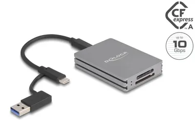 Image de DELOCK USB Type-C Card Reader für SD und CFexpress Typ A Sk.