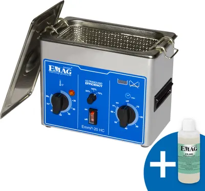 Produktbild von Emmi®- 20 HC Ultraschallreiniger aus Edelstahl 2L