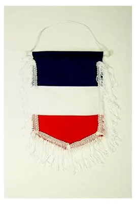 Produktbild von Wimpel Frankreich - 15 x 10 cm - Mini-Flagge Frankreich - Auto-Pennant