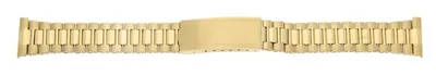 Produktbild von Juwelmalux Uhrenband Edelstahl PVD Gold Uni JL30-10-5041 16 mm