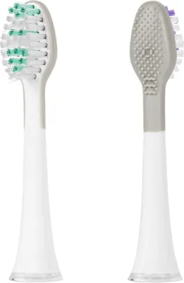 Image de Teesa TSA8012 Brosses à dents de rechange SONIC/SONIC PRO, moyennes, 2 pièces