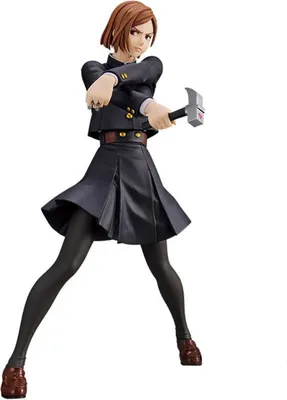 Immagine prodotto di BANDAI Nobara Kugisaki con martello | Figura da collezione Jujutsu Kaisen | BP19466 | 20 cm