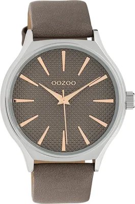 Produktbild von Oozoo Armbanduhr braun Leder Timepieces Damen Analog-Quarzuhr UOC10108