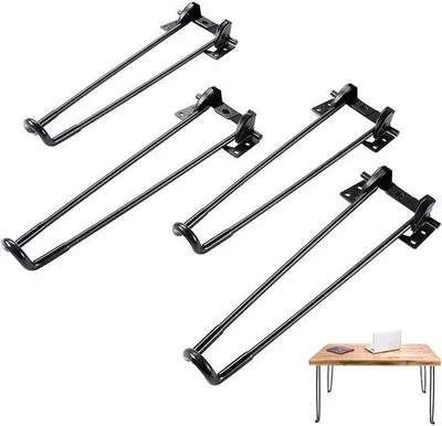 Immagine prodotto di Set di sedie pieghevoli, 4 pezzi, altezza 42 cm, pieghevoli, altamente resistenti.