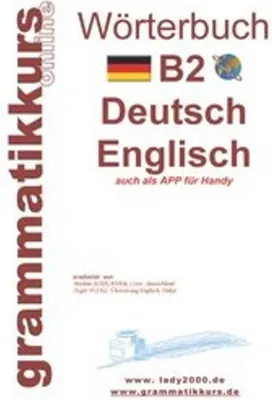 Produktbild von Wörterbuch B2 Deutsch - Englisch