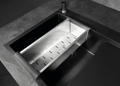 Image de Tamis pour évier Concept en acier inoxydable DC440