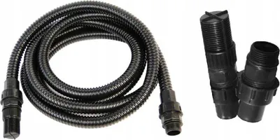 Immagine prodotto di IBO | Tubo Aspirazione 7 m - Nero/Trasparente - Con Filtro E Valvola Di Non Ritorno - Per Pompe Acqua