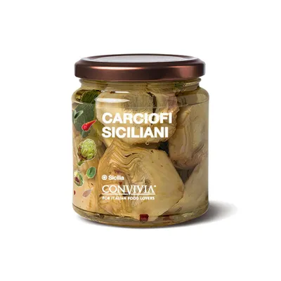 Immagine prodotto di Carciofi siciliani, peso netto: 280 grammi