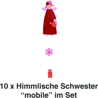 Produktbild von Himmlische Schwestern Mobile Florentine 10er Set