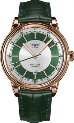 Obrázek produktu pro Pánské hodinky Aviator V.3.32.2.271.4 zelené