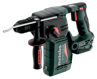 Obrázok produktu pre Metabo KH 18 LTX BL 24, SDS Plus, Čierna, Bezkartáčový motor, 2,4 cm, 1280 ot/min, 2,2 J