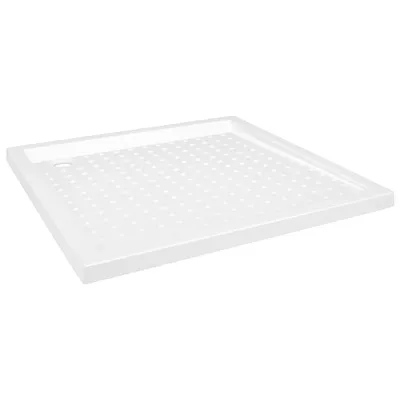 Obrázok produktu pre vidaXL Sprchová vanička protišmyková biela 80x80x4 cm ABS - Sprchové vaničky