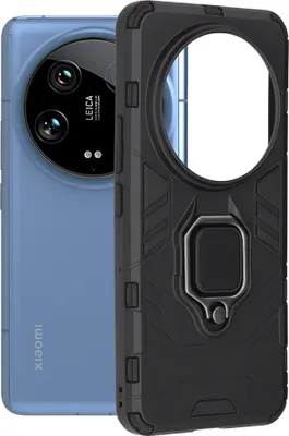 Image de Techsuit Shield Silicone Back Cover Housse pour Xiaomi 14 Ultra - Noir