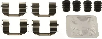 Produktbild von 8x TRW PFK698 Zubehörsatz Scheibenbremsbelag Vorne für CHEVROLET SPARK (M300) für DAEWOO KALOS (KLAS)