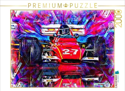 Produktbild von CALVENDO Puzzle Formel 1 aus den 1970er Jahren - der Ferrari 312B. 2000 Teile Puzzle quer | 2000 Teile Lege-Größe 90x67cm Foto-Puzzle für glückliche Stunden