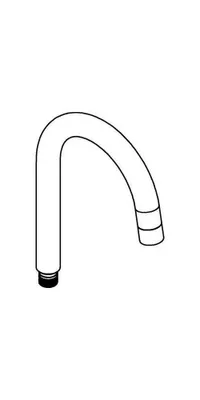 Produktbild von Auslauf schwenkbar chrom chrom