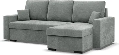 Produktbild von Ecksofa ZUNO mit Schlaffunktion, Rechts, Dunkelgrau, Schlaffläche 200x140cm