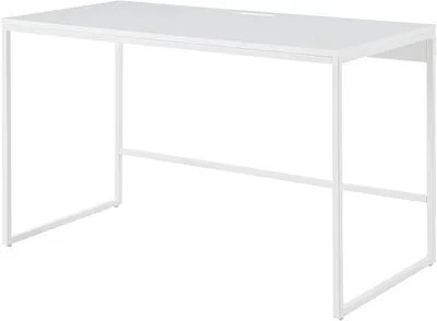 Imagen del producto de Escritorio de madera contrachapada y metal, 60 x 120 x 75 cm