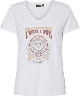 Produktbild von Pieces Gabriella Kurzarm-t-shirt Weiß L Frau Weiß L