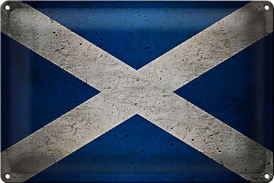 Produktbild von Blechschild Flagge 30x20cm Schottland Fahne
