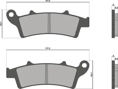 Image de Malossi BRAKE PADS plaquettes de frein
