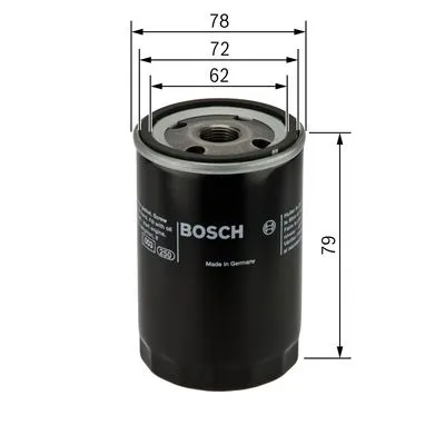 Produktbild von Bosch Ölfilter 0 451 103 370