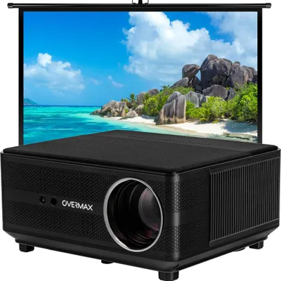 Produktbild von Kinoqualität mit dem Overmax Multipic 6.1 Full HD, 1080. LED, Autofokus, Wi-fi, Bluetooth 5.0. 700 lumen