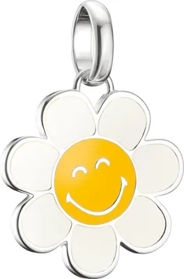 Zdjęcie produktu dla Thomas Sabo SMILEYWORLD® Daisy Charm-Anhänger Connect Silber