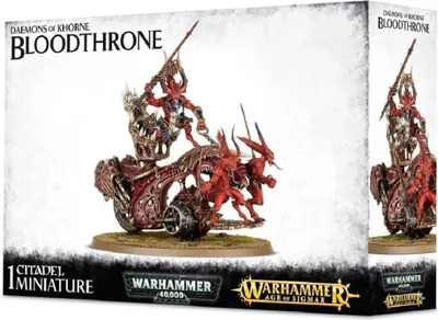 Produktbild von Warhammer 40 K / AoS - Daemons of Khorne Skull Canon, Skull Throne