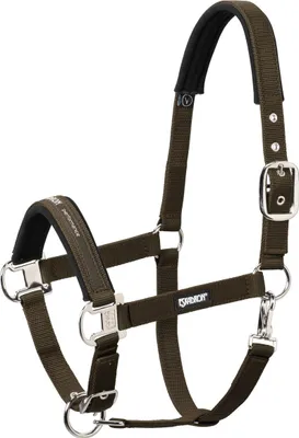 Produktbild von Eskadron Halfter Dornschnalle Warmblut Extra Basic darkbrown