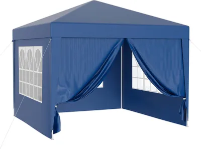 Produktbild von Altánok WilTec 3x3 m s bočnými panelmi, modrý