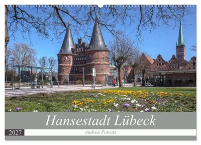 Produktbild von Hansestadt Lübeck (Wandkalender 2027 DIN A2 quer), CALVENDO Monatskalender