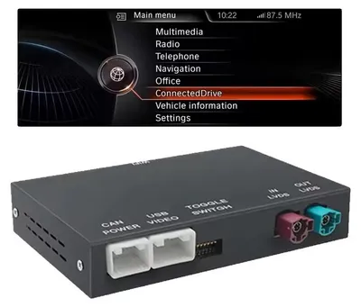 Immagine prodotto di Decoder per CarPlay e Android Auto, connettività wireless, compatibilità OEM, sistema NBT