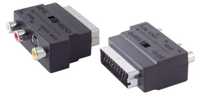 Immagine prodotto di Adattatore con presa 3 cinch/presa MINI a 4 pin IN/OUT