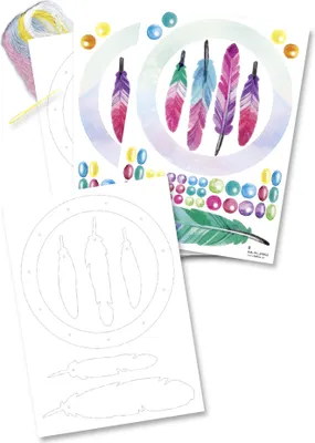 Produktbild von folia Traumfänger-Set "Kids" 8-teilig
