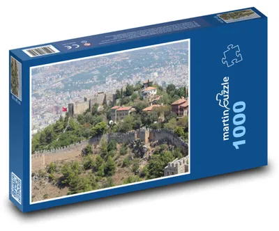 Zdjęcie produktu dla Puzzle 1000 Alanya - Turcja, stare miasto - martinpuzzle