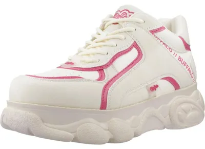 Produktbild von Buffalo CLD ECHO Damen Plateau Sneaker mit markanter Profilsohle, Farbe Beige