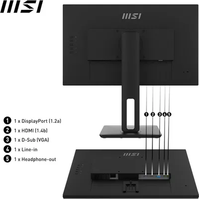 Obrázok produktu pre Msi Pro Mp242Apde 60Cm (24") Ips Fhd 4Ms 100Hz