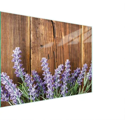 Produktbild von Glasschneidebrett 30x22 Lavendel